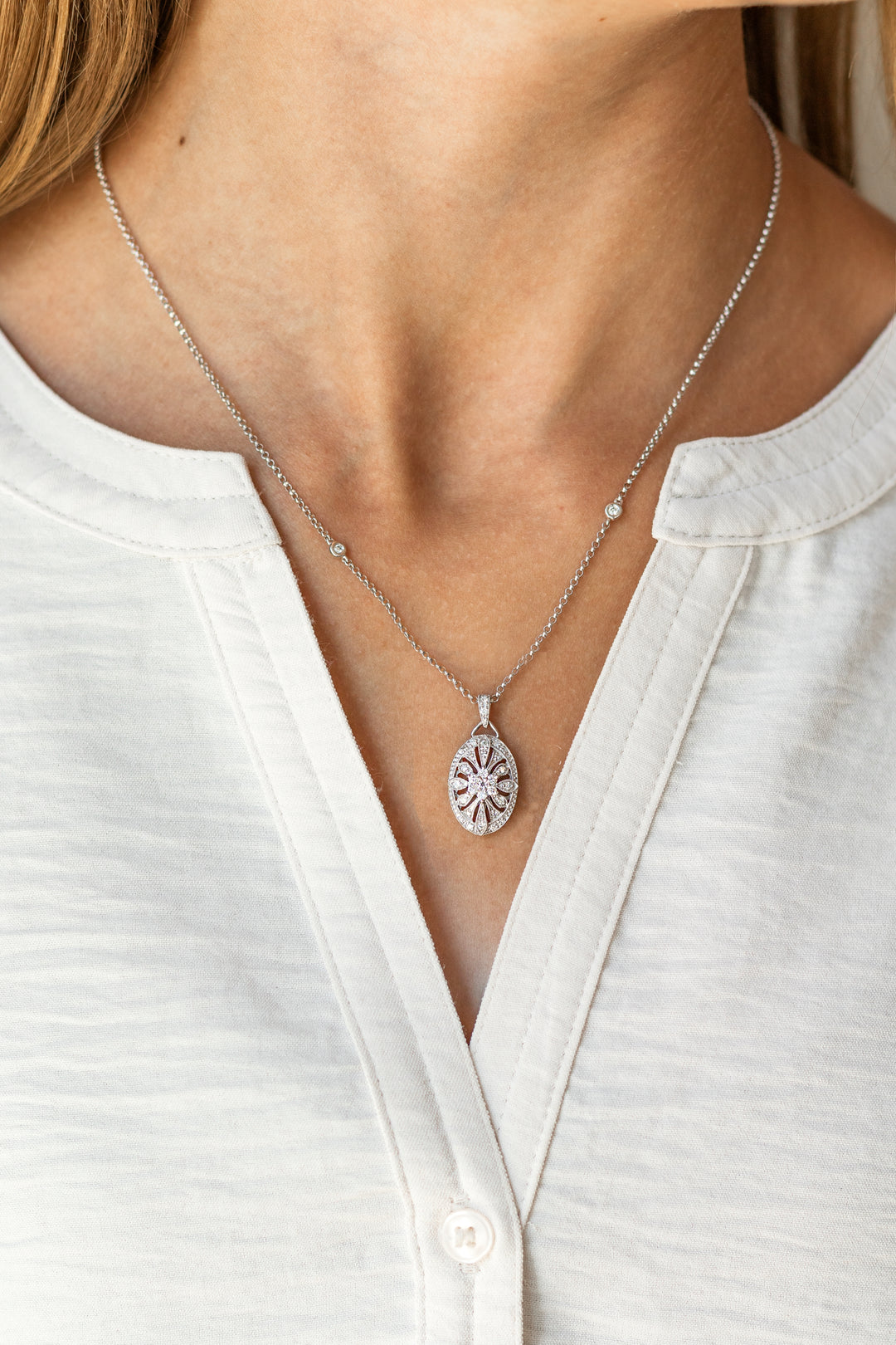 Estate Diamond Necklace