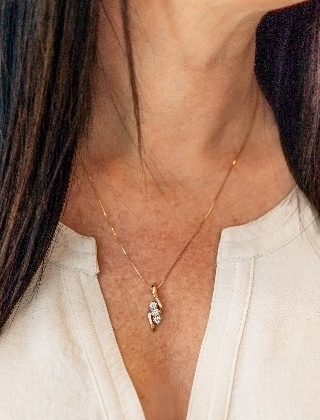 Estate Diamond Necklace