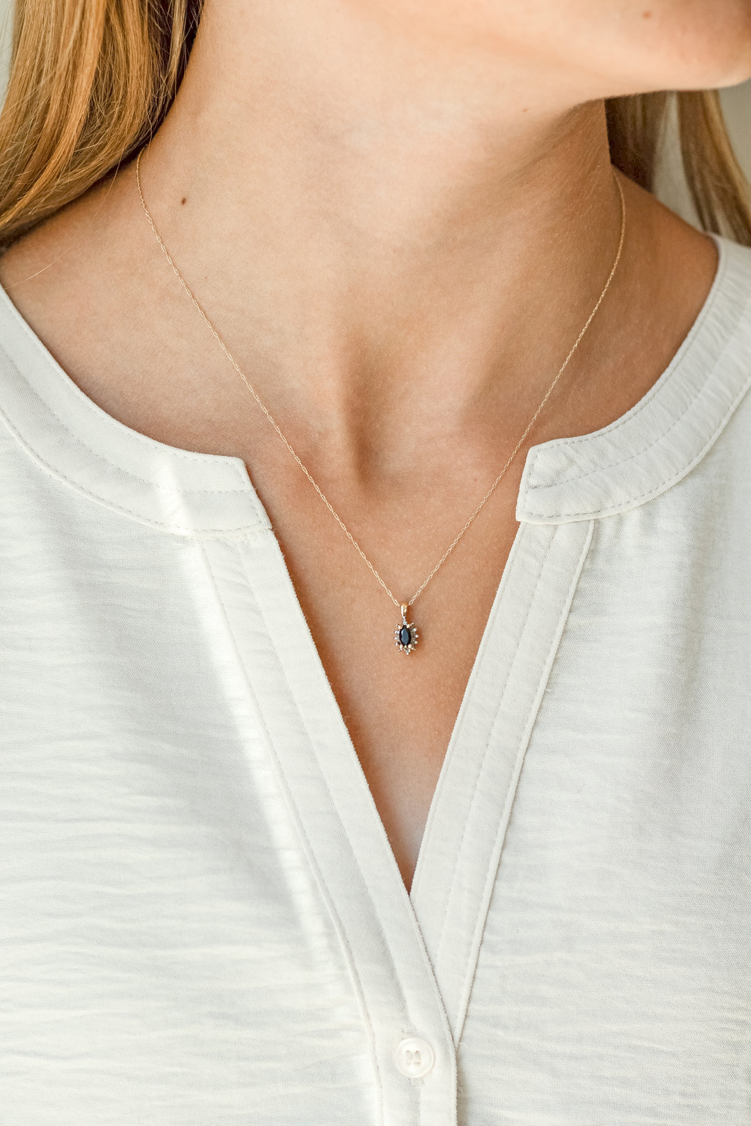 Estate Colored Stone Necklace
