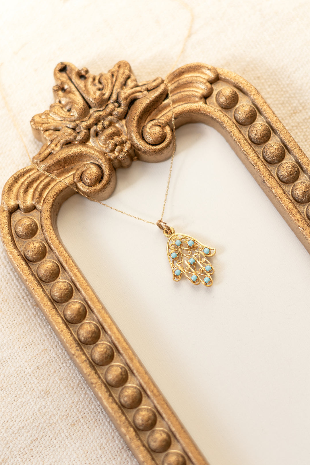 Estate Colored Stone Necklace