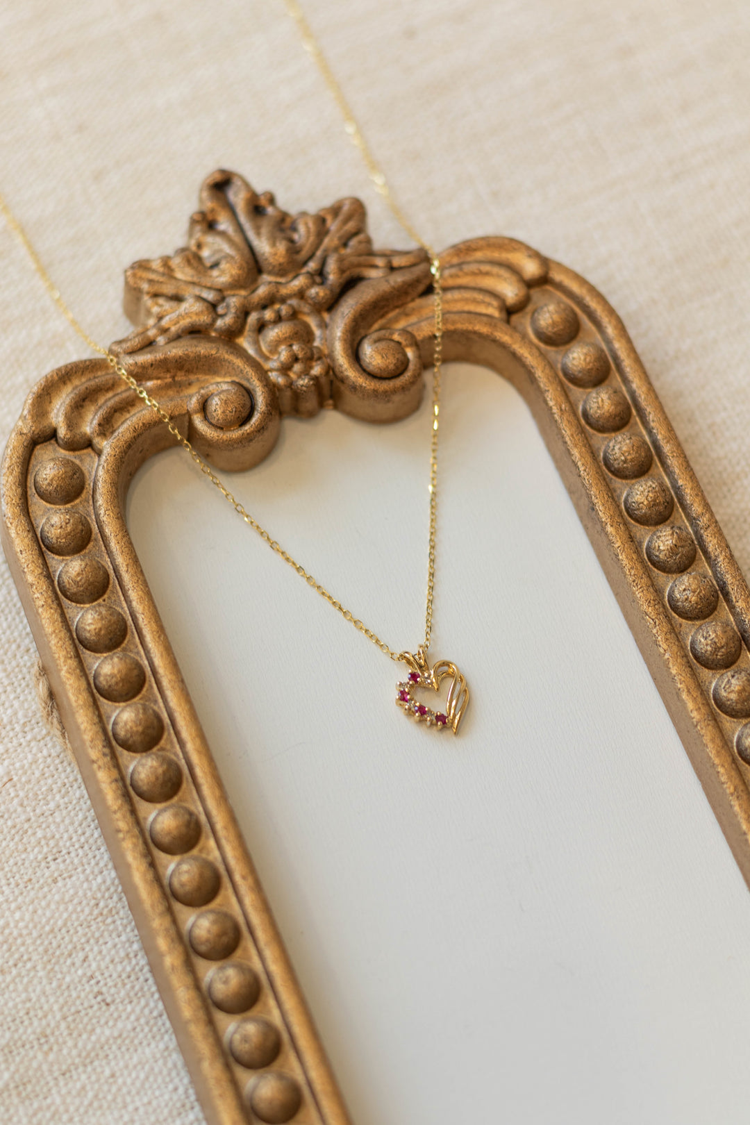 Estate Color Stone Pendant
