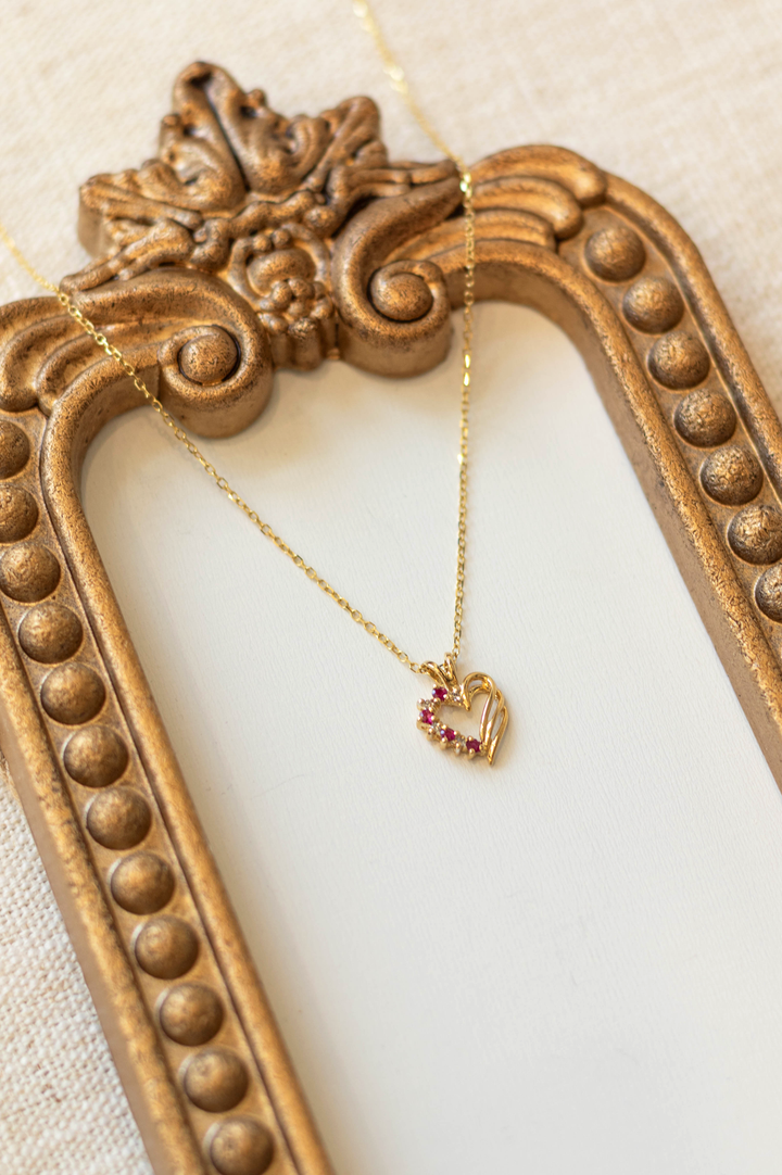 Estate Color Stone Pendant