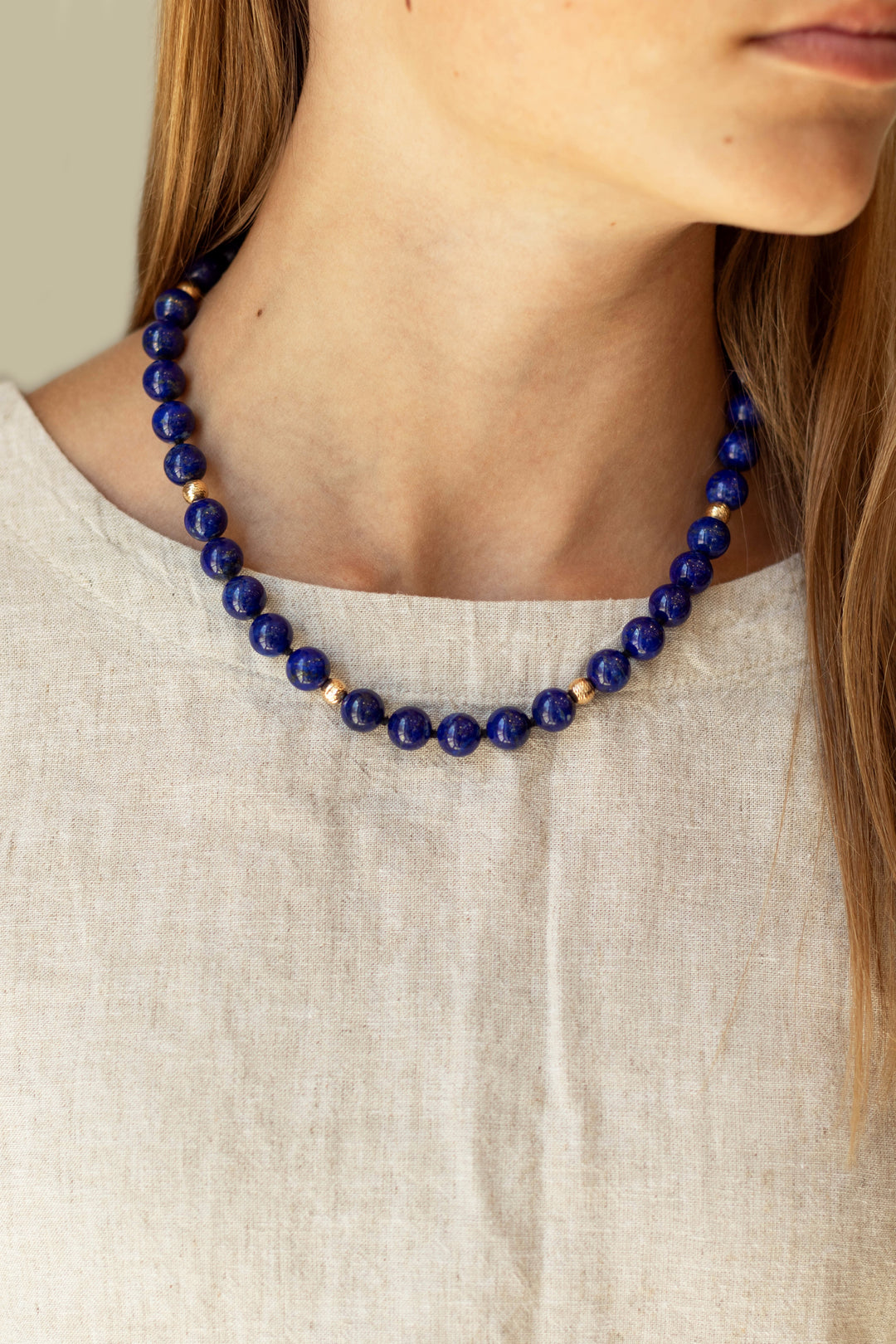 Estate Colored Stone Necklace