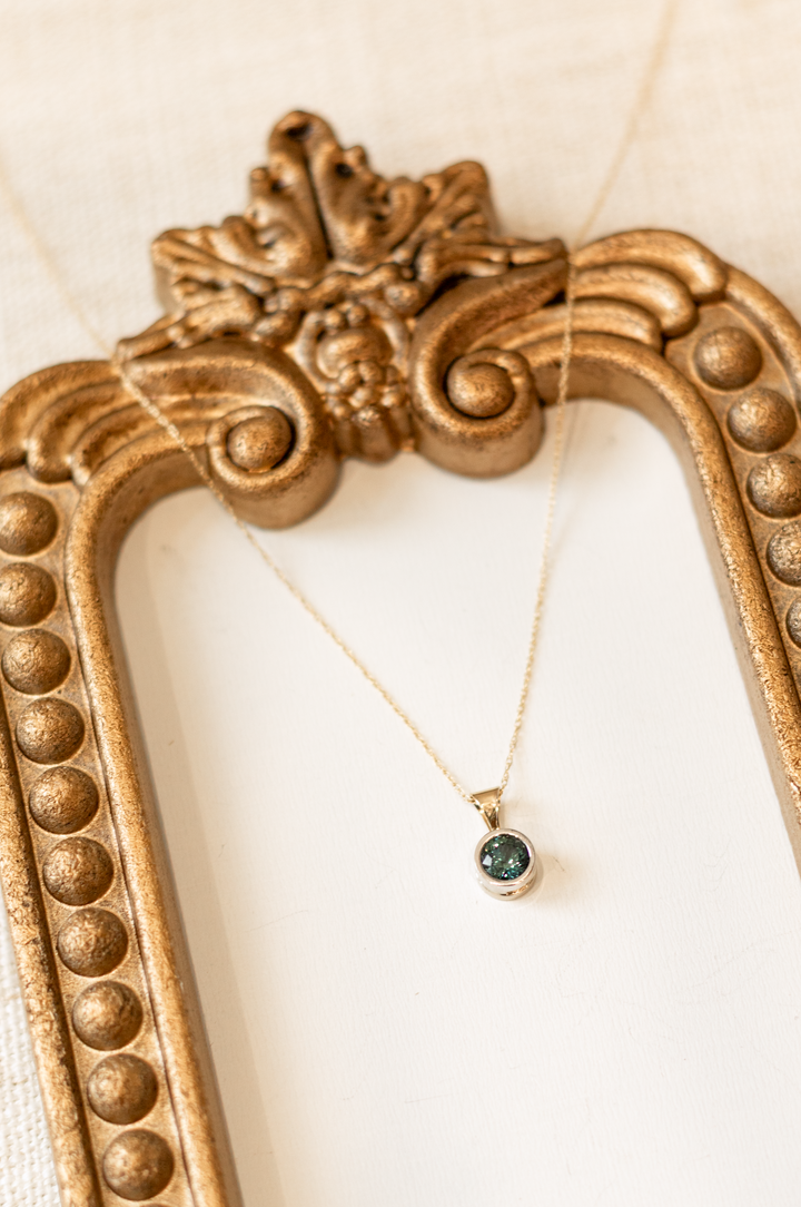 Estate Colored Stone Necklace