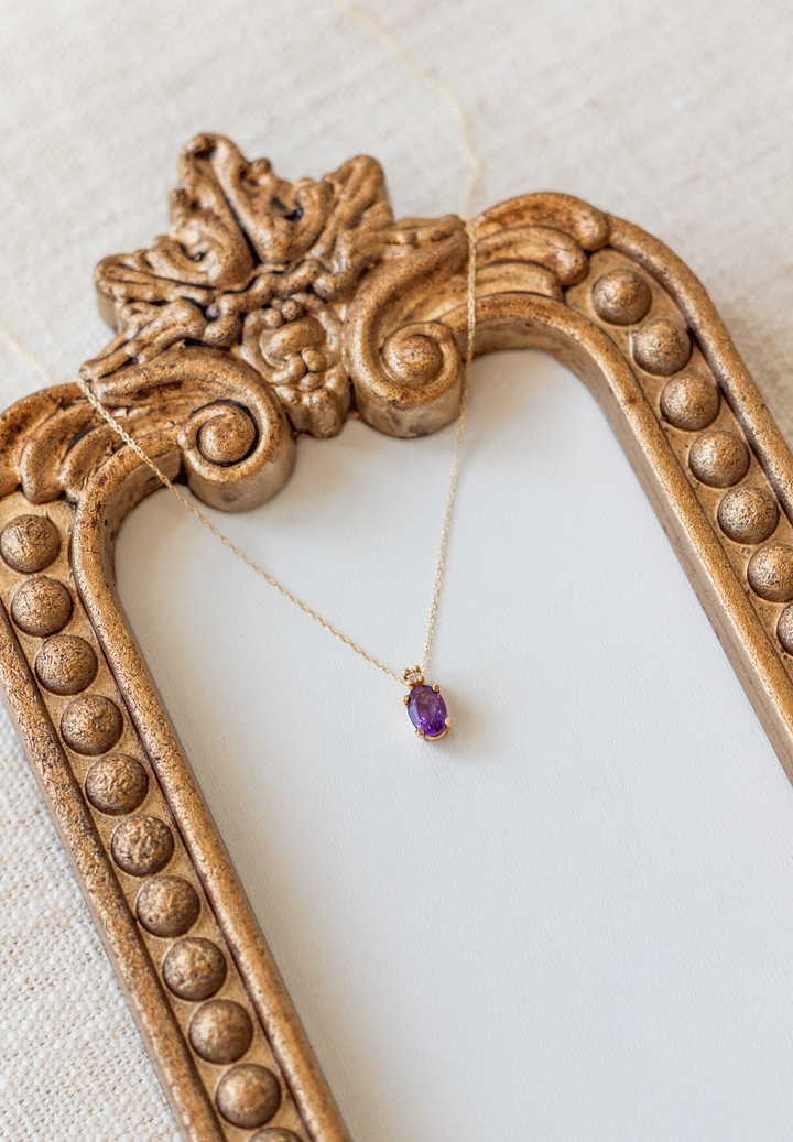 Estate Colored Stone Necklace