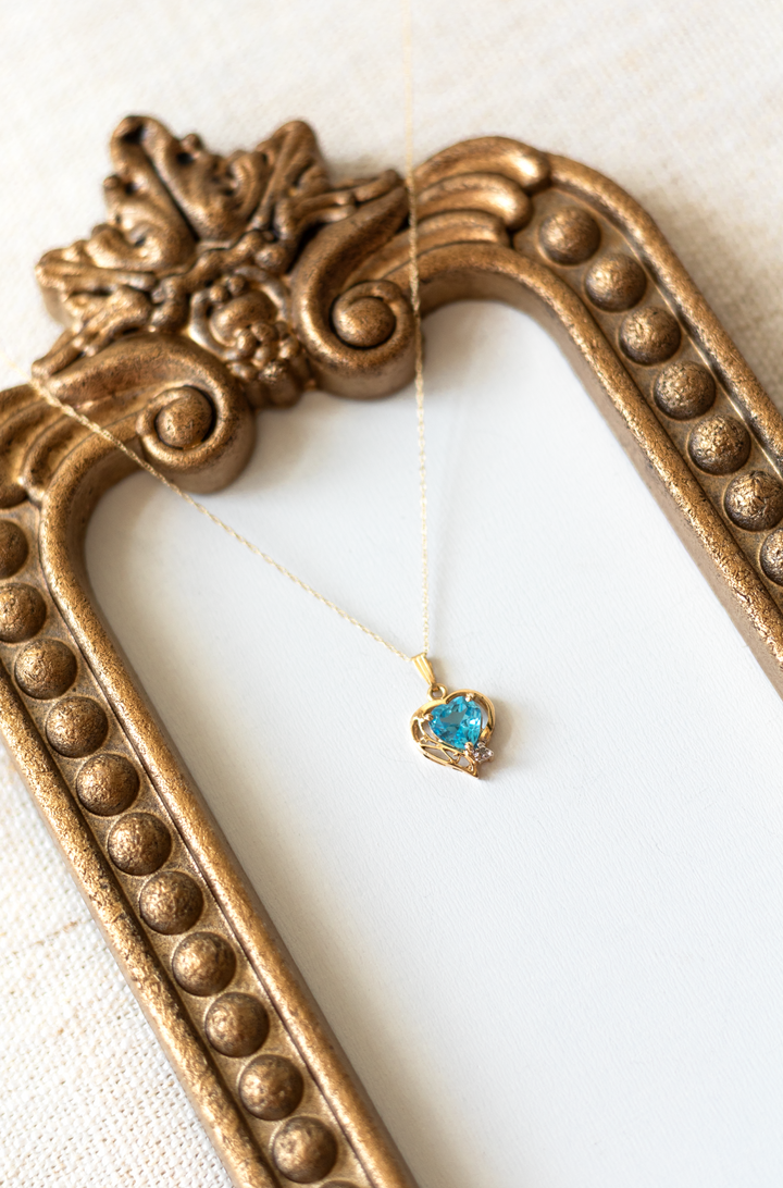 Estate Colored Stone Necklace