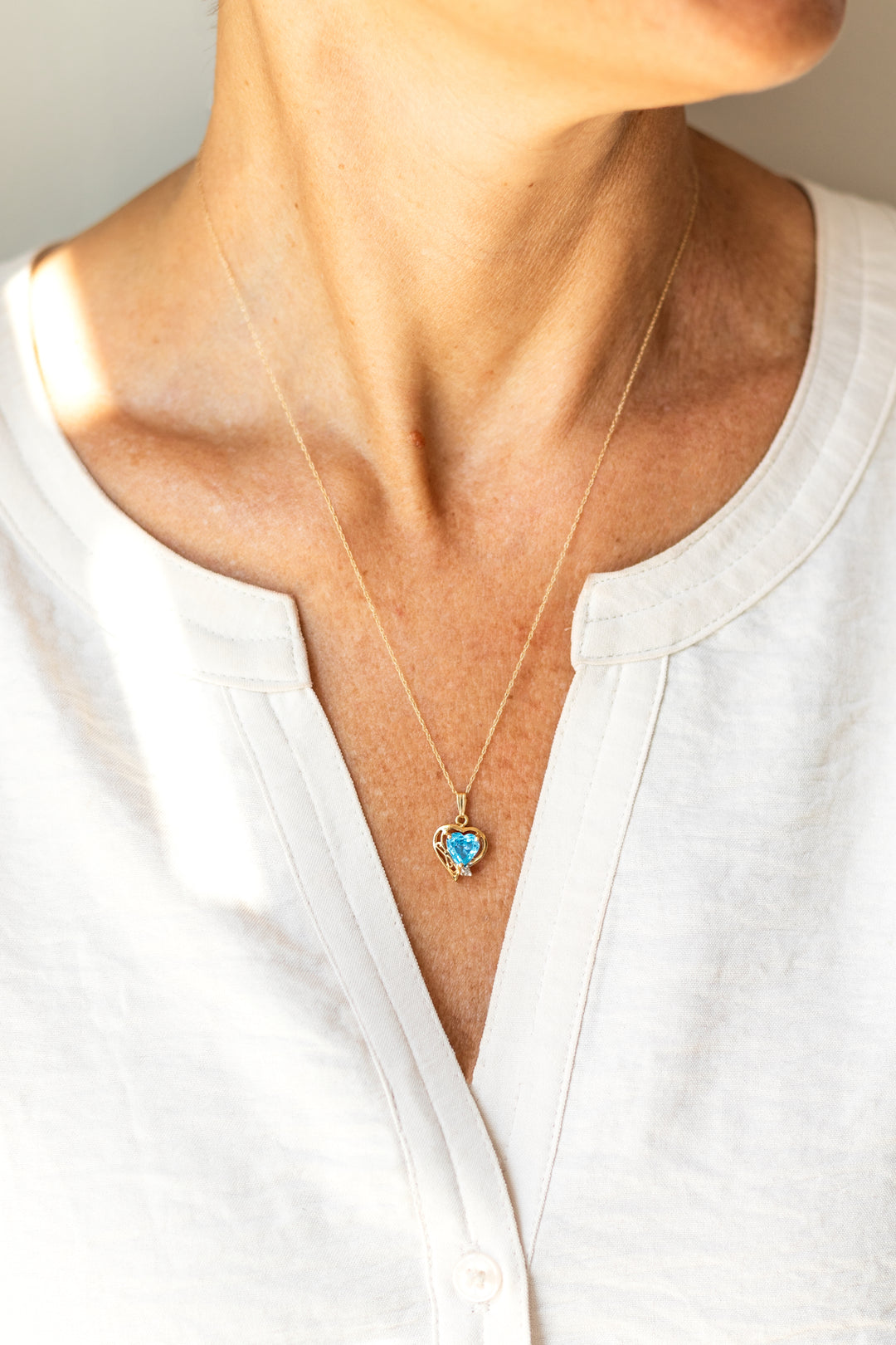 Estate Colored Stone Necklace