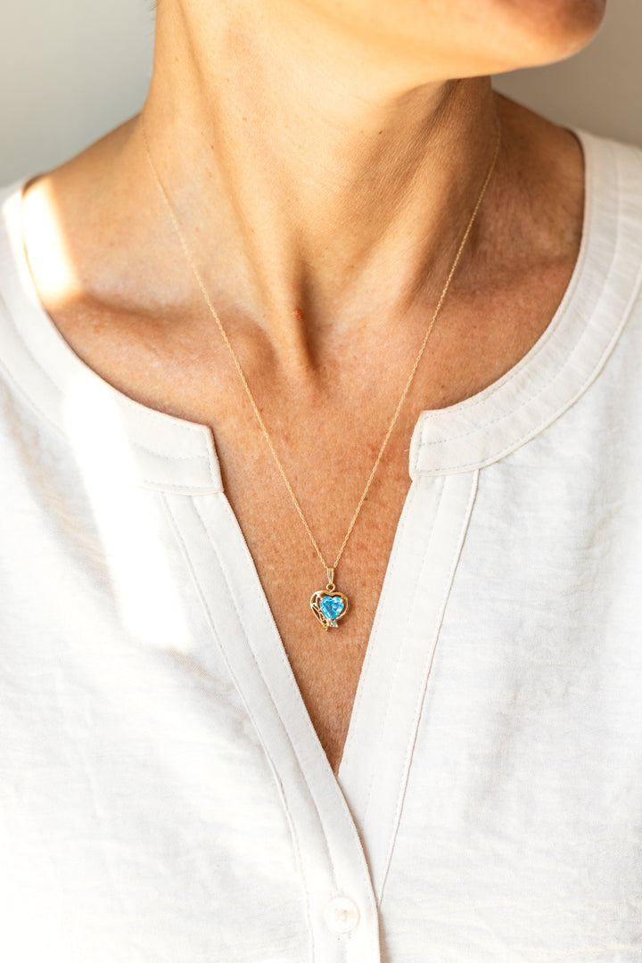 Estate Colored Stone Necklace