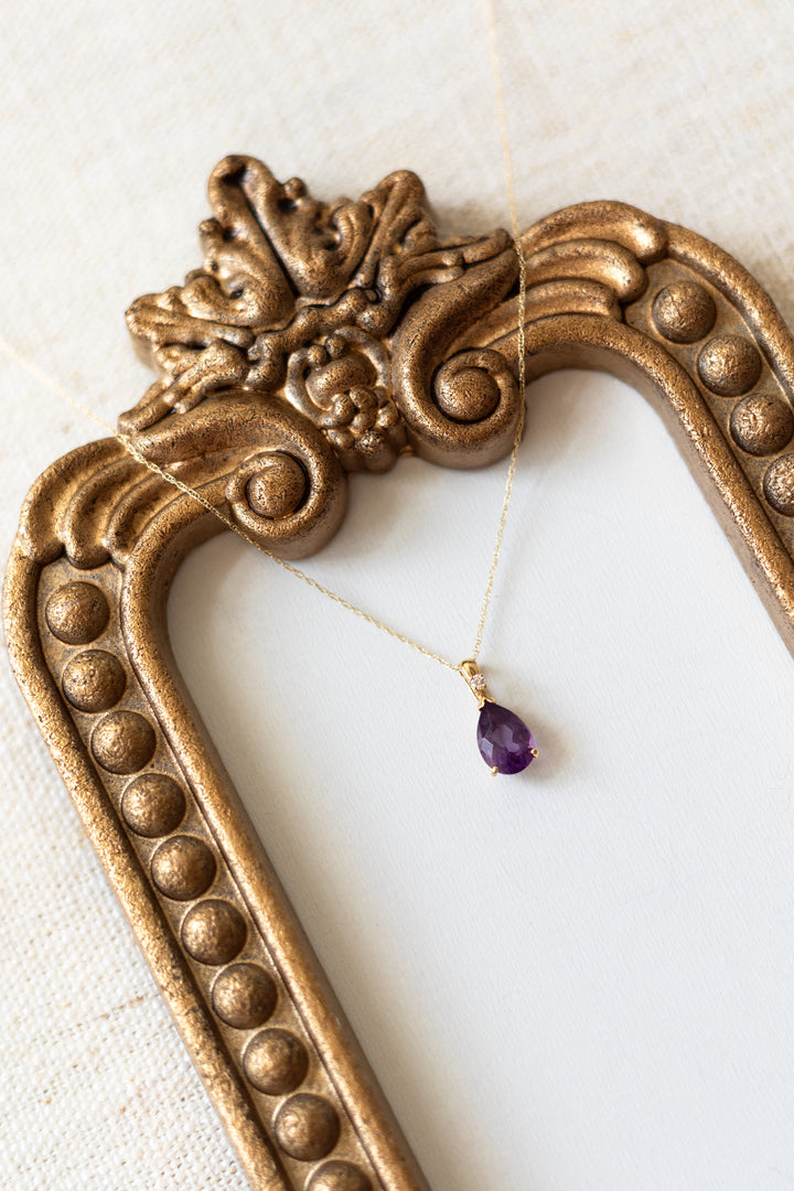 Estate Colored Stone Necklace