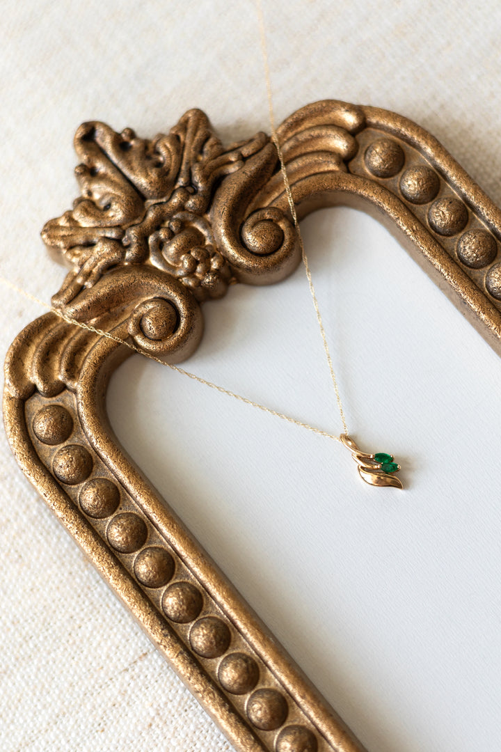 Estate Colored Stone Necklace