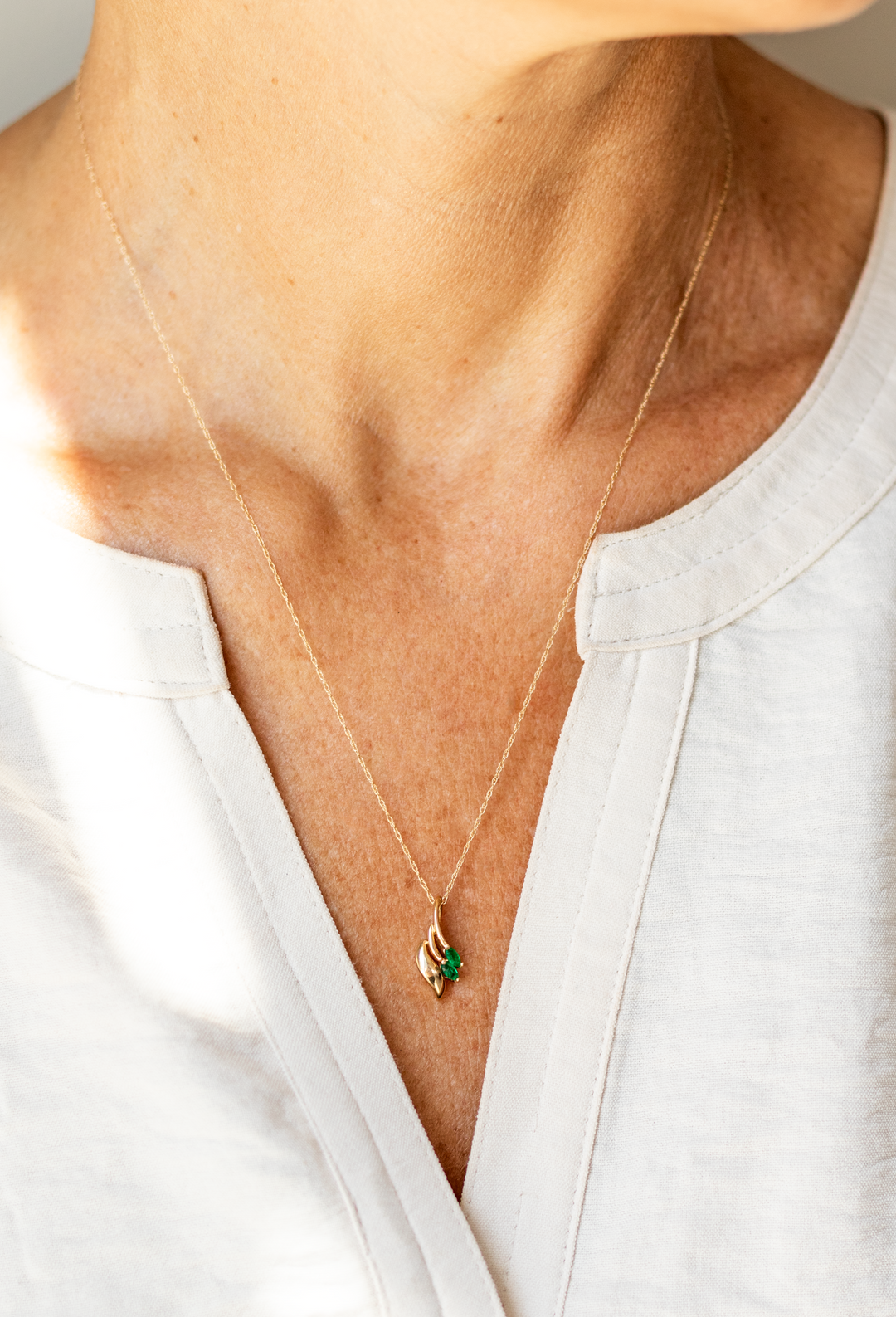 Estate Colored Stone Necklace