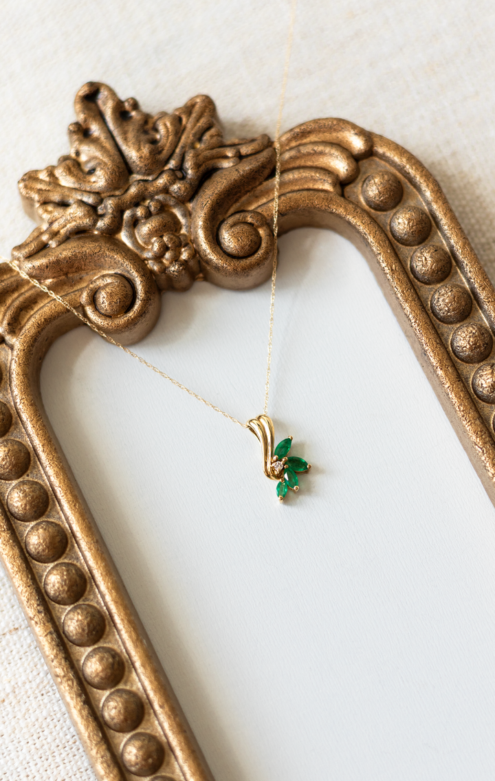 Estate Colored Stone Necklace