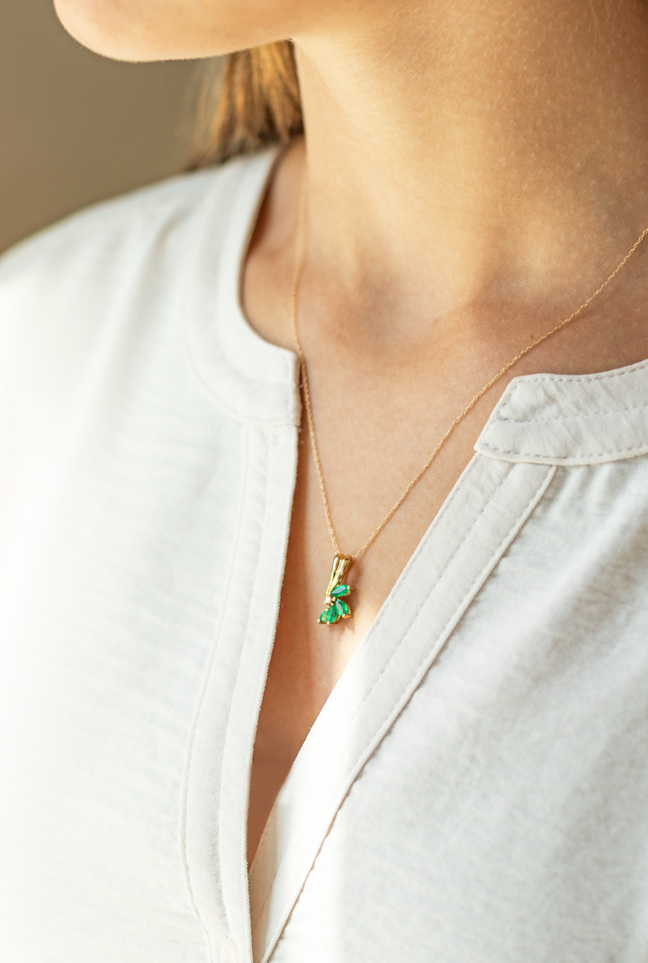 Estate Colored Stone Necklace