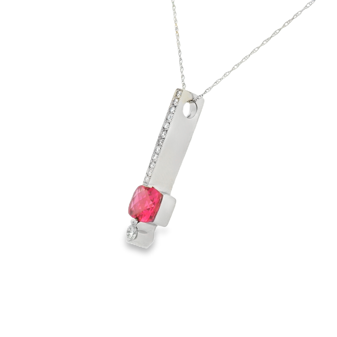 Estate Colored Stone Necklace