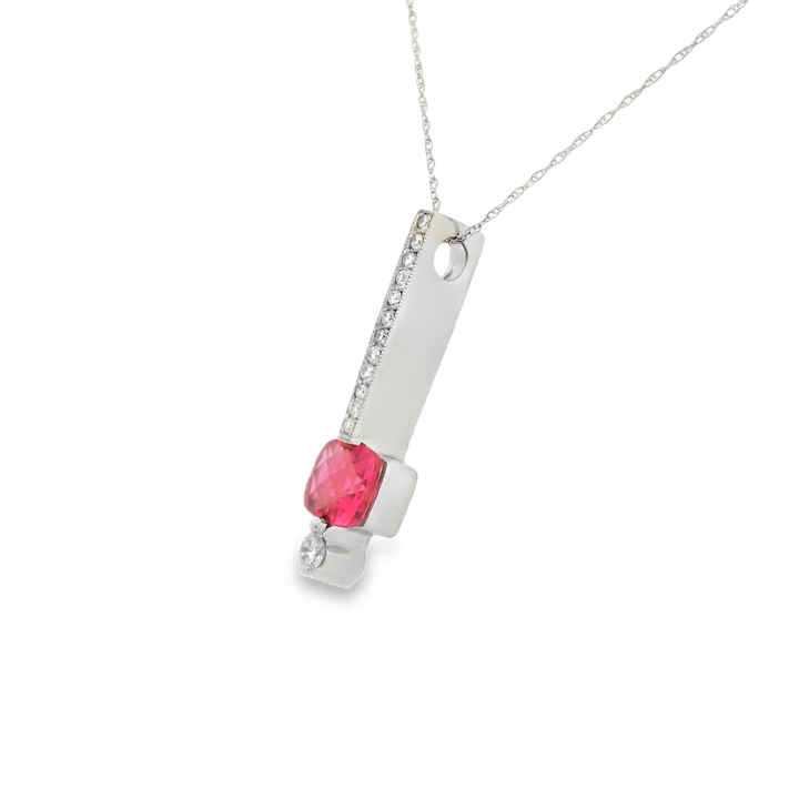 Estate Colored Stone Necklace