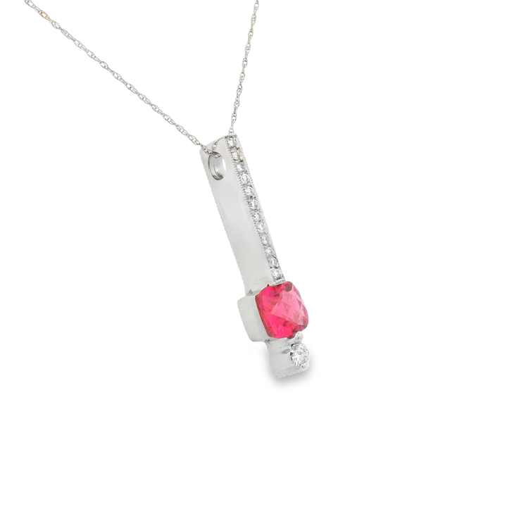 Estate Colored Stone Necklace