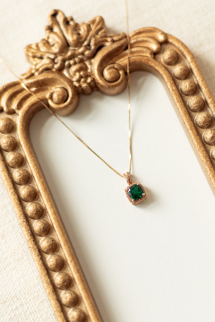 Estate Colored Stone Necklace