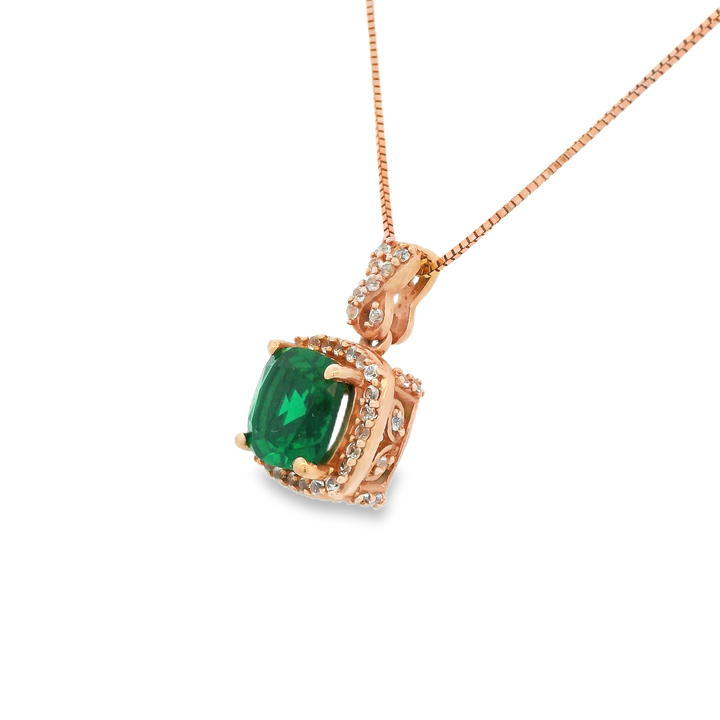 Estate Colored Stone Necklace