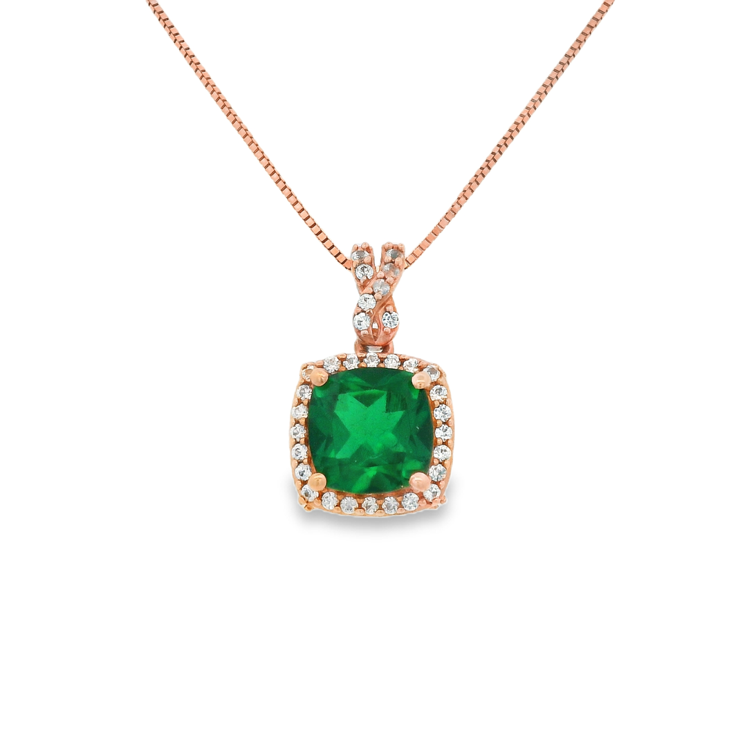 Estate Colored Stone Necklace