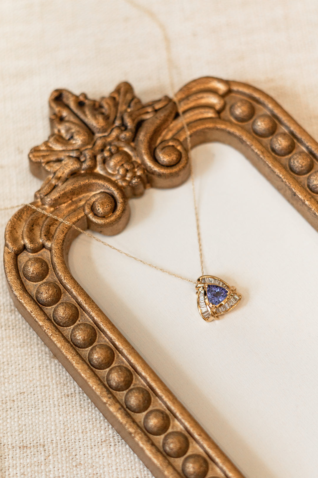 Estate Colored Stone Necklace
