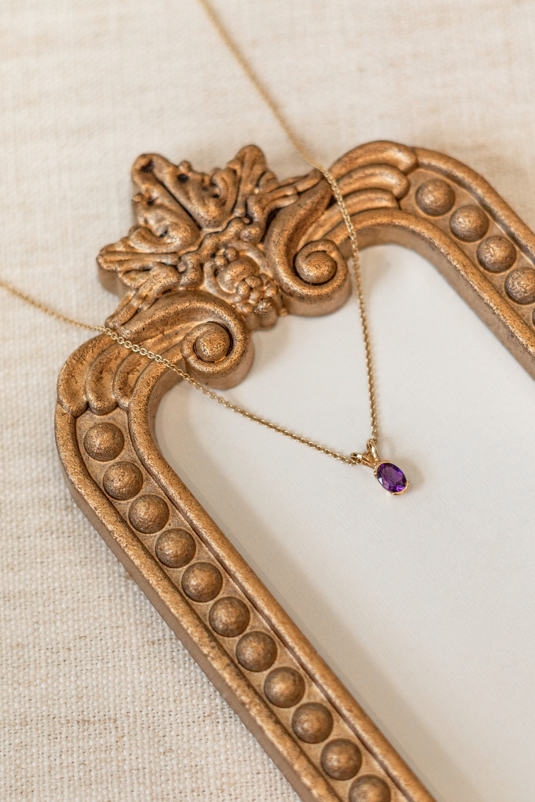 Estate Colored Stone Necklace