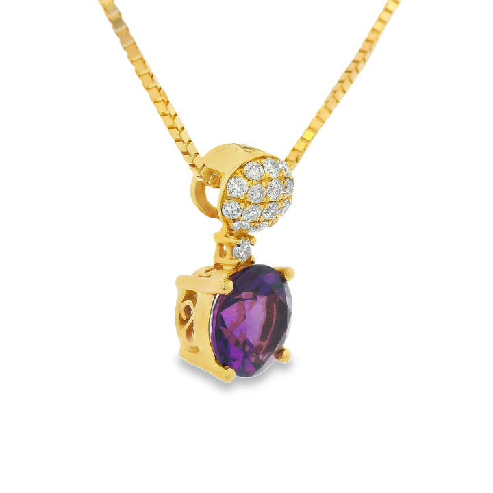 Estate Colored Stone Necklace