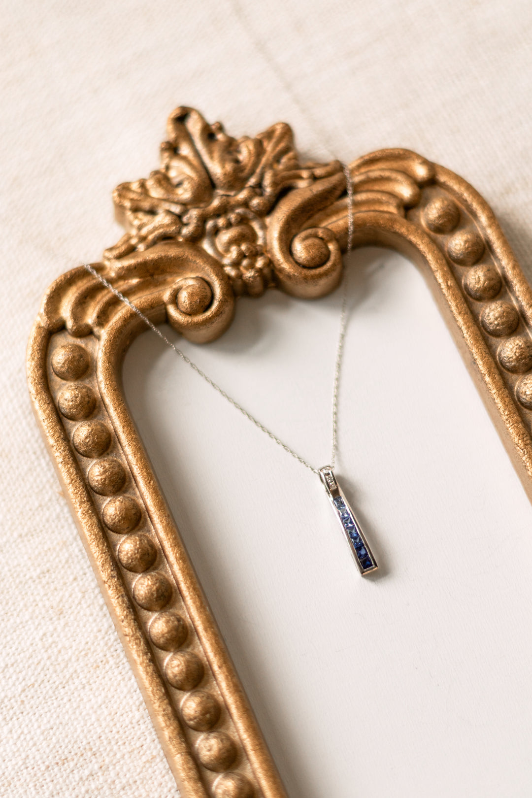 Estate Colored Stone Necklace