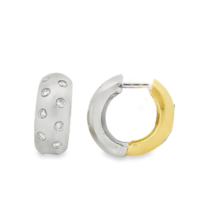Estate Diamond Earrings