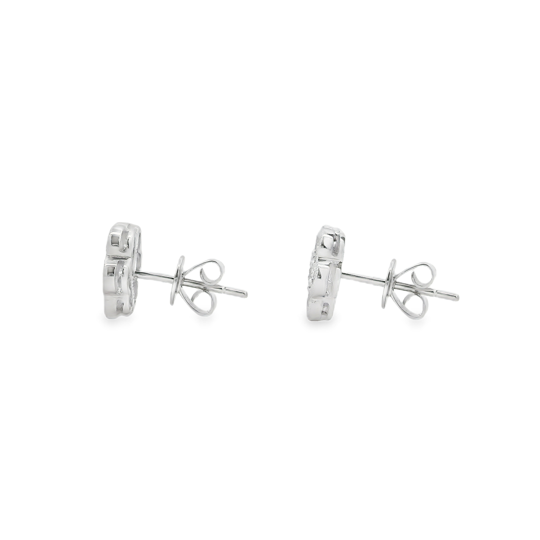 Estate Diamond Earrings