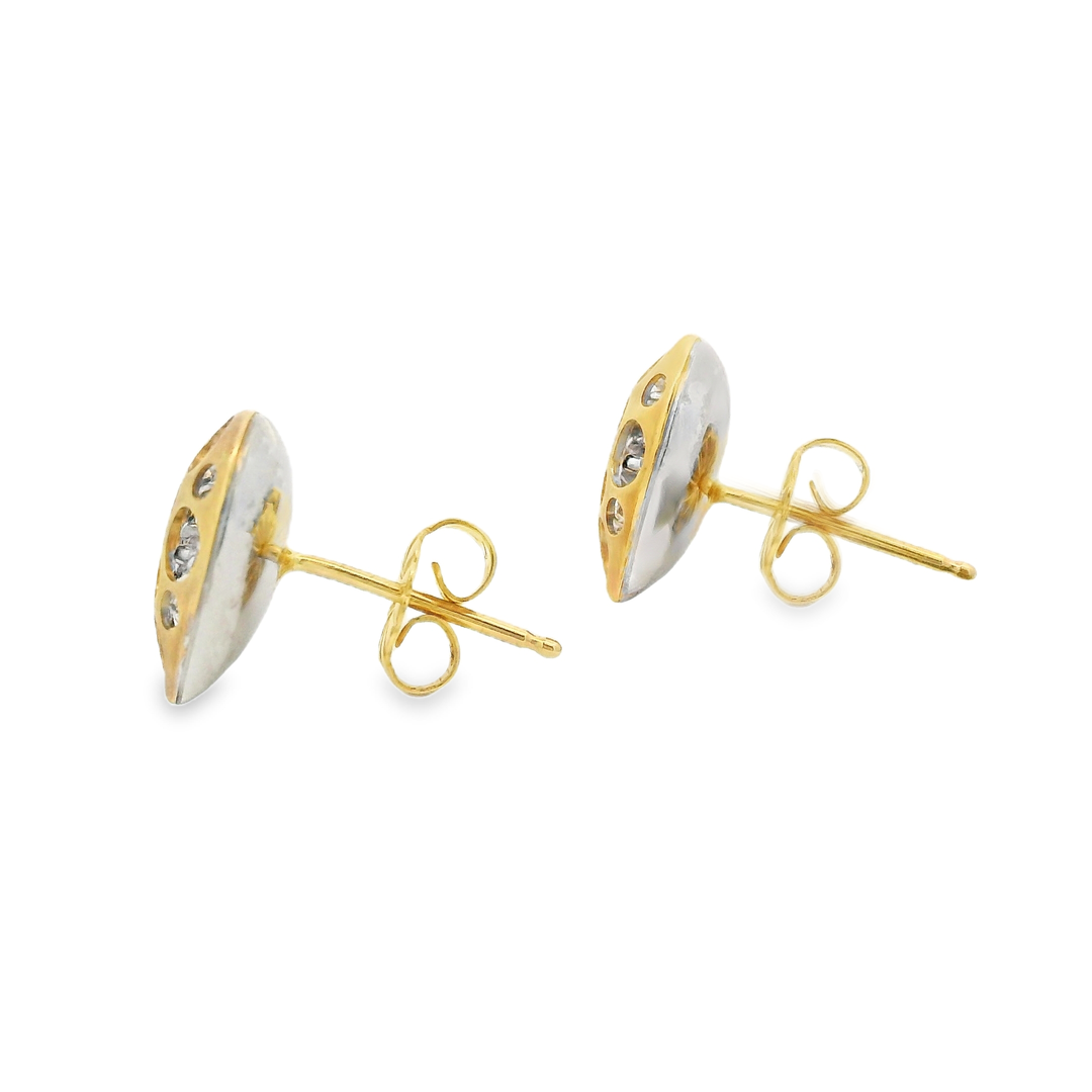 Estate Diamond Earrings
