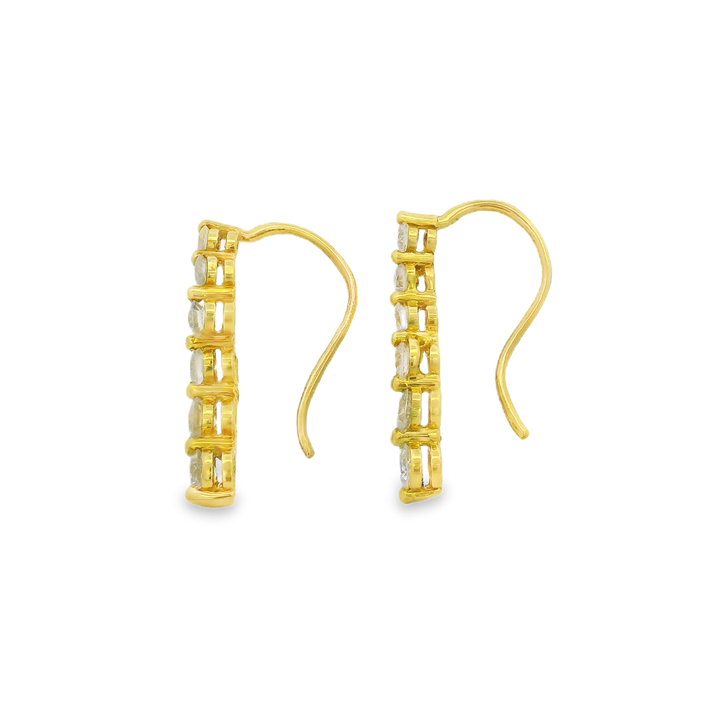 Estate Diamond Earrings