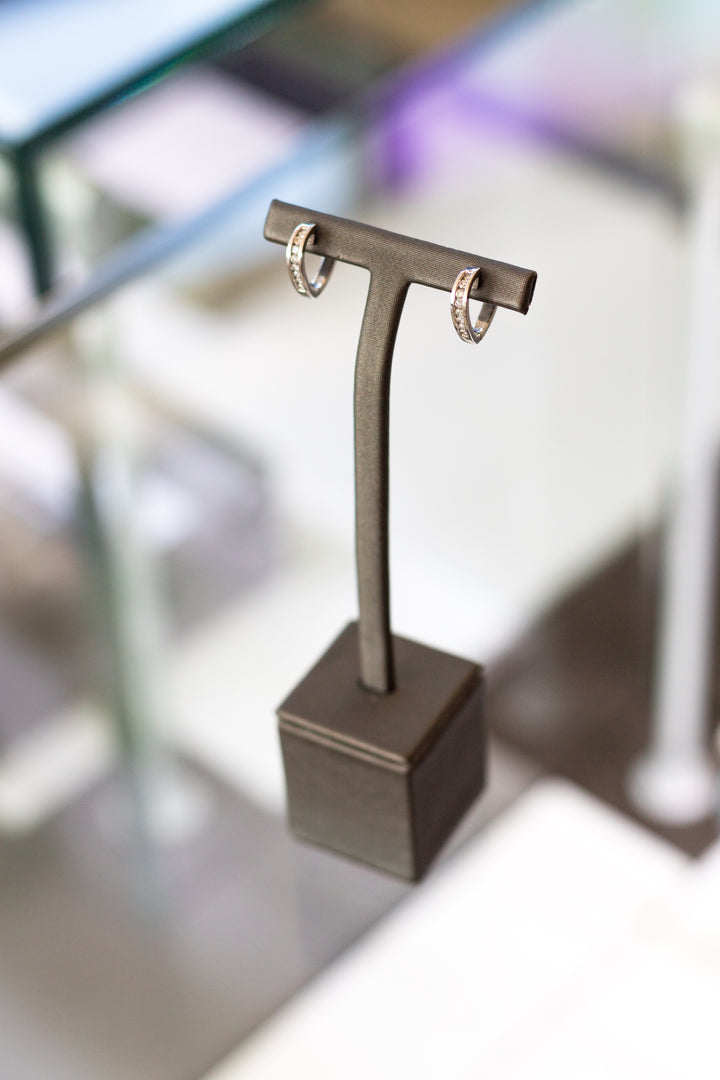 Estate Diamond Earrings