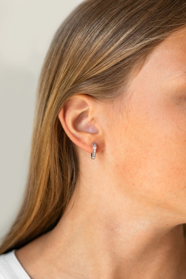Estate Diamond Earrings