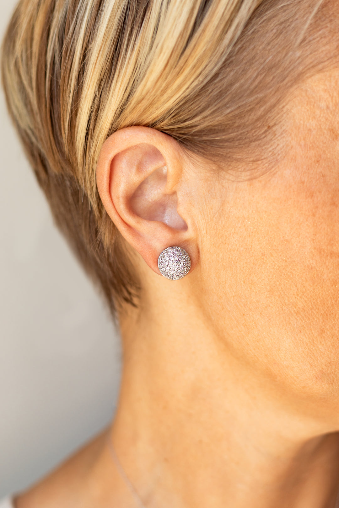 Estate Diamond Earrings