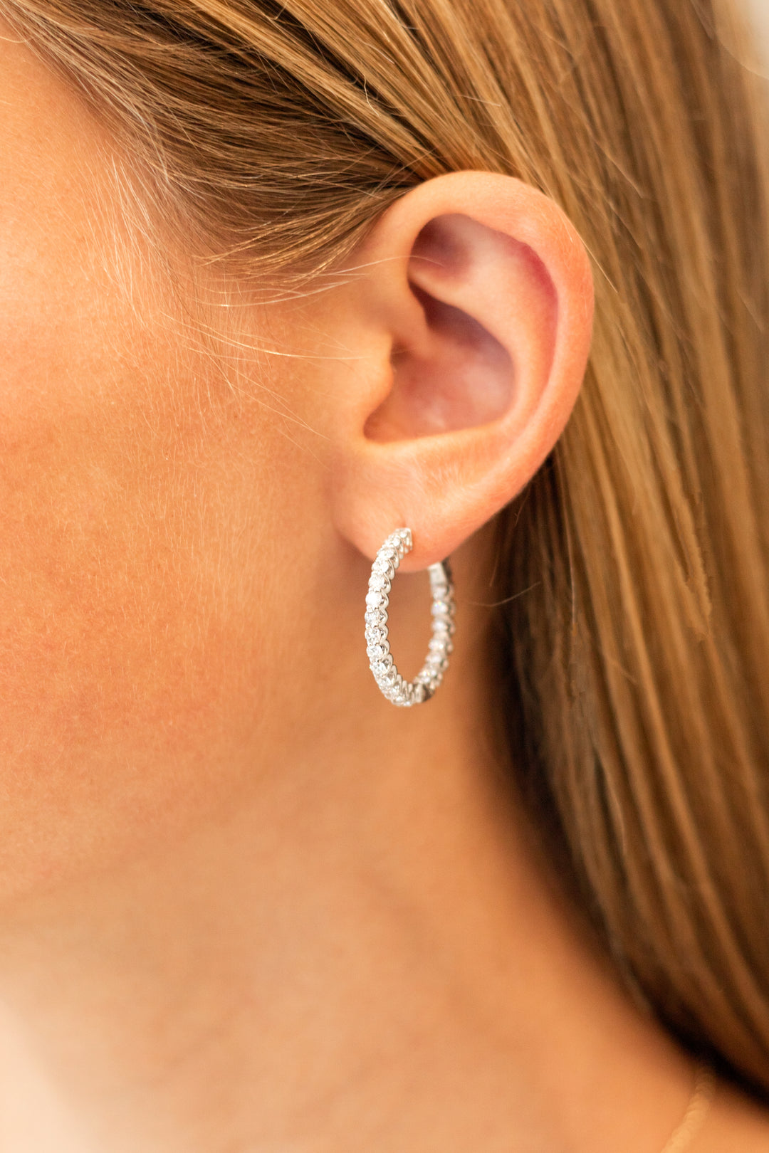 Estate Diamond Earrings