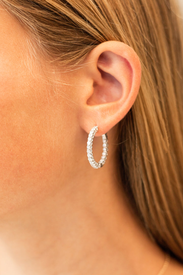 Estate Diamond Earrings