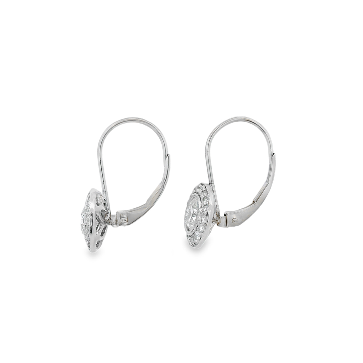 Estate Diamond Earrings