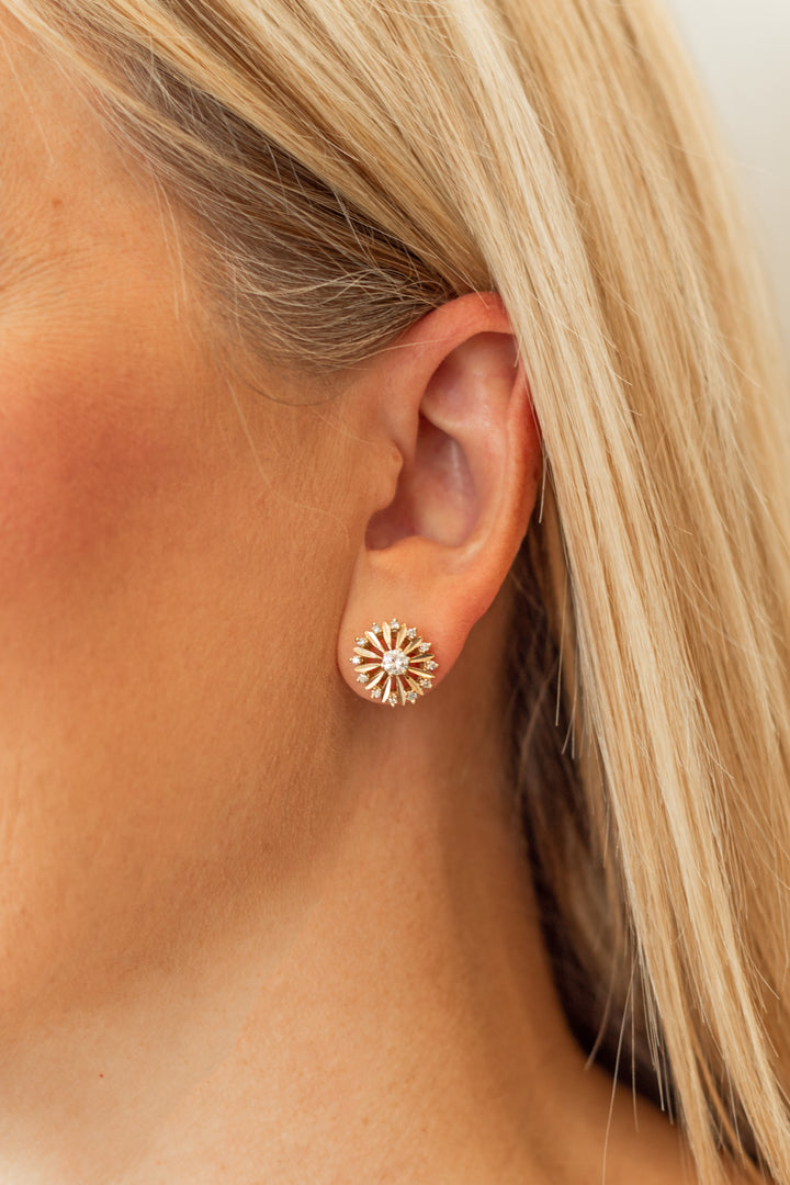 Estate Diamond Earrings