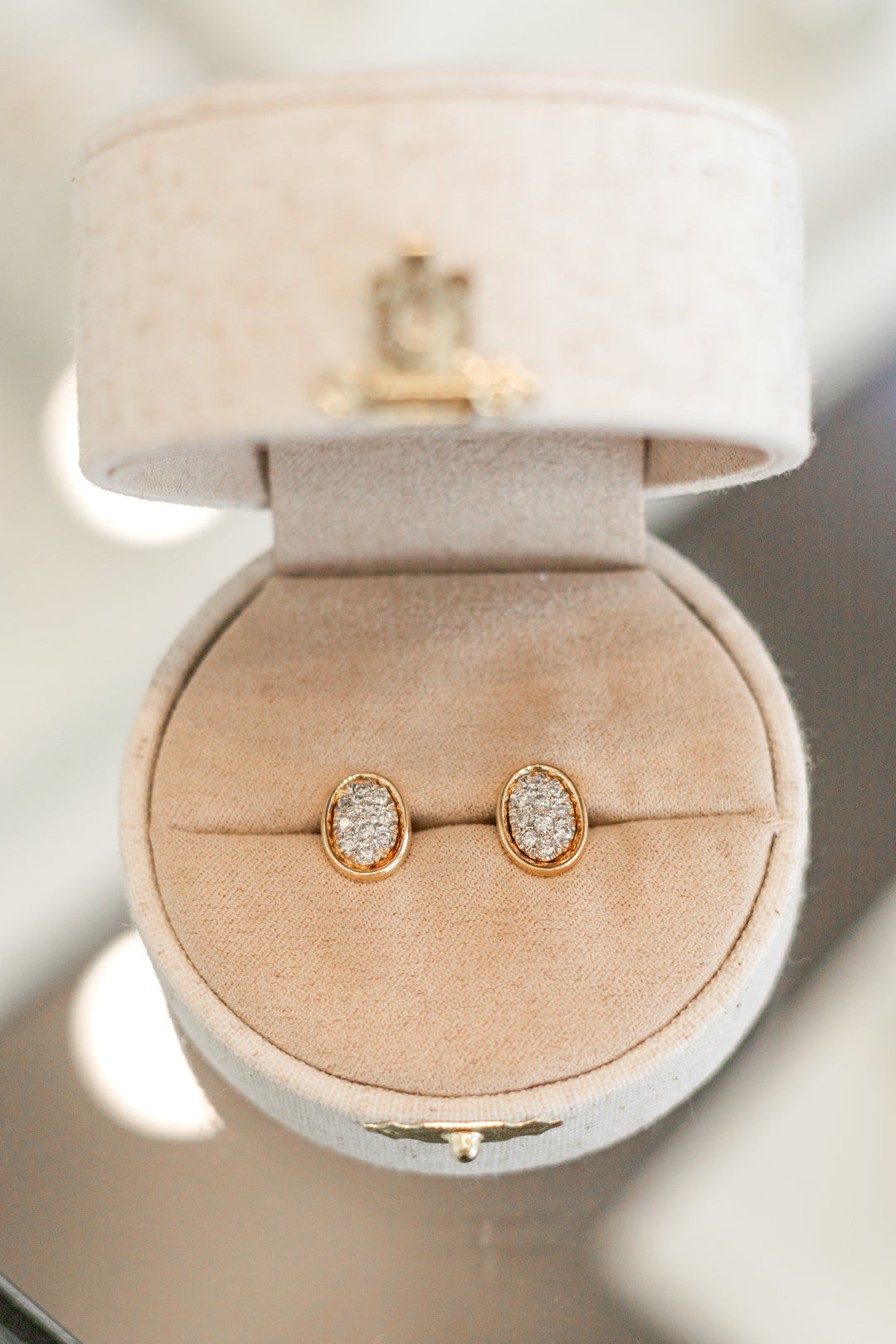 Estate Diamond Earrings