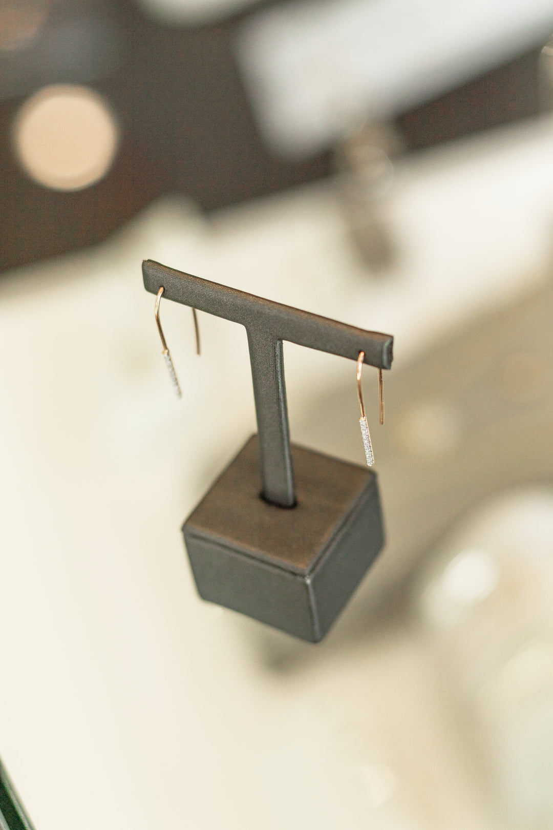 Estate Diamond Earrings