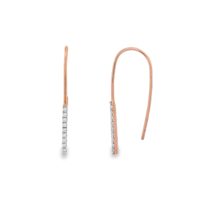 Estate Diamond Earrings
