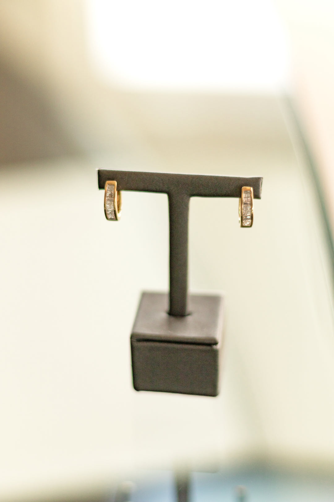 Estate Diamond Earrings