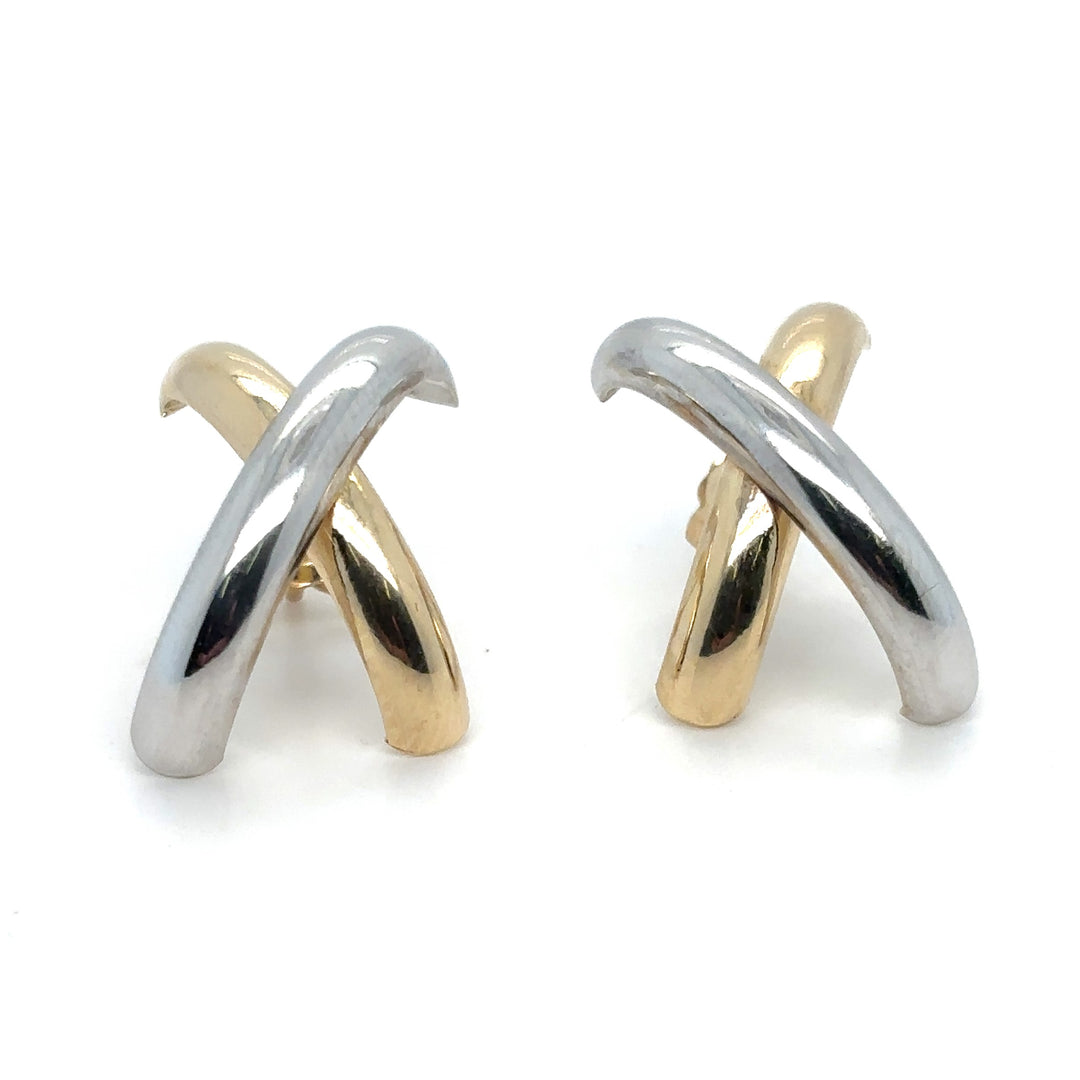 Estate Colored Stone Earrings