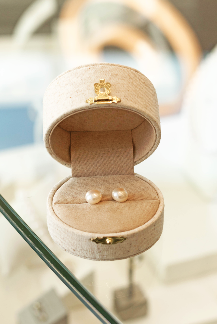 Estate Colored Stone Earrings