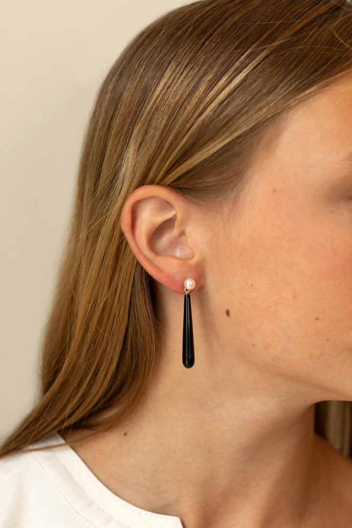 Estate Colored Stone Earrings