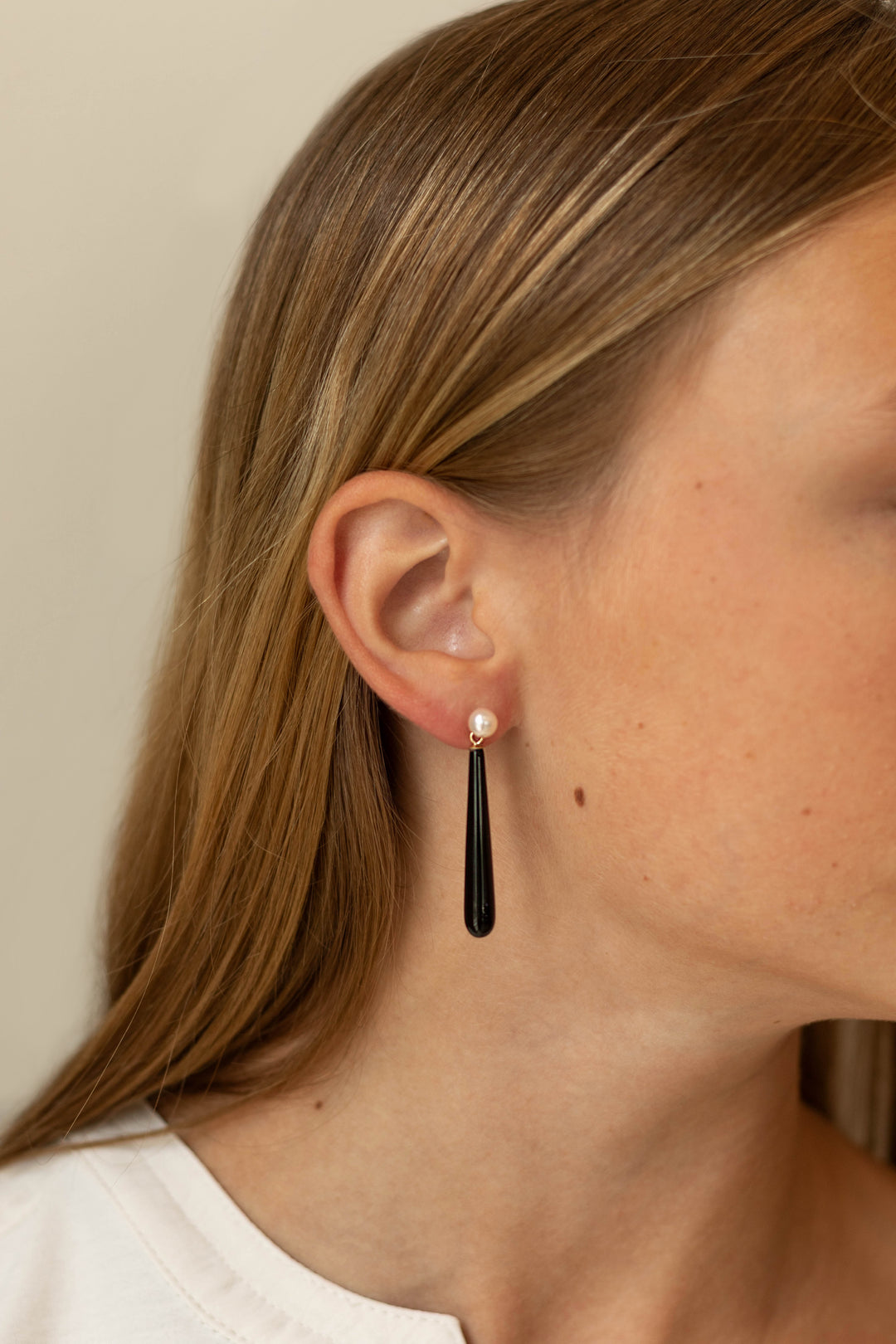 Estate Colored Stone Earrings