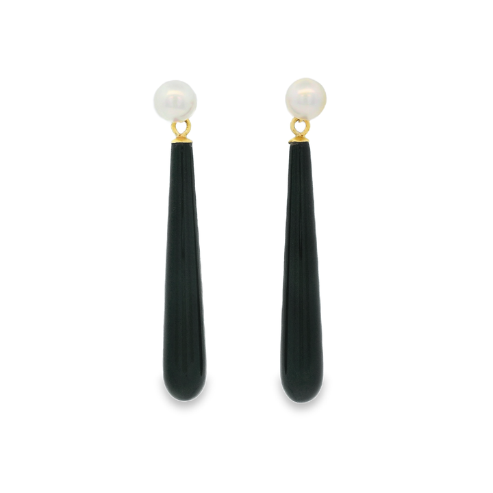 Estate Colored Stone Earrings