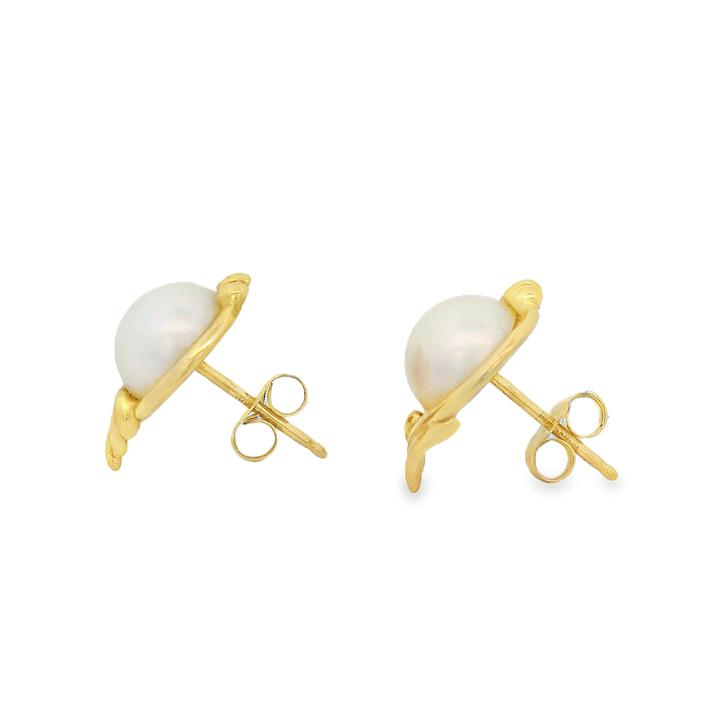 Estate Colored Stone Earrings