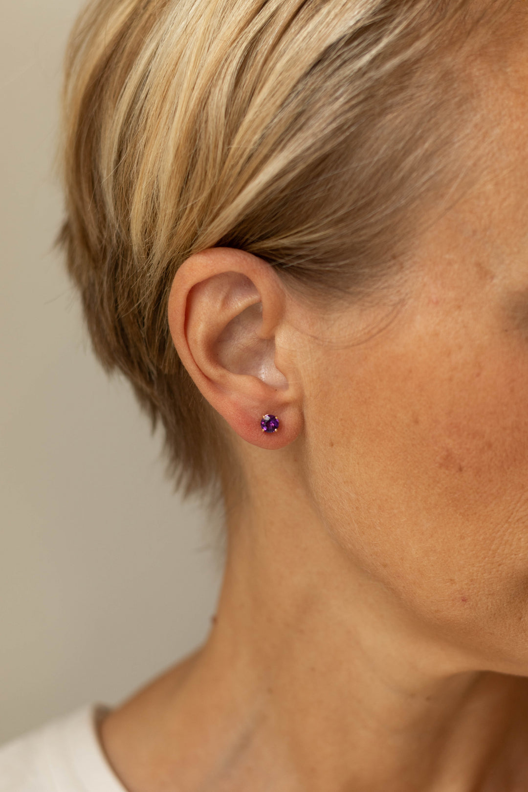 Estate Colored Stone Earrings