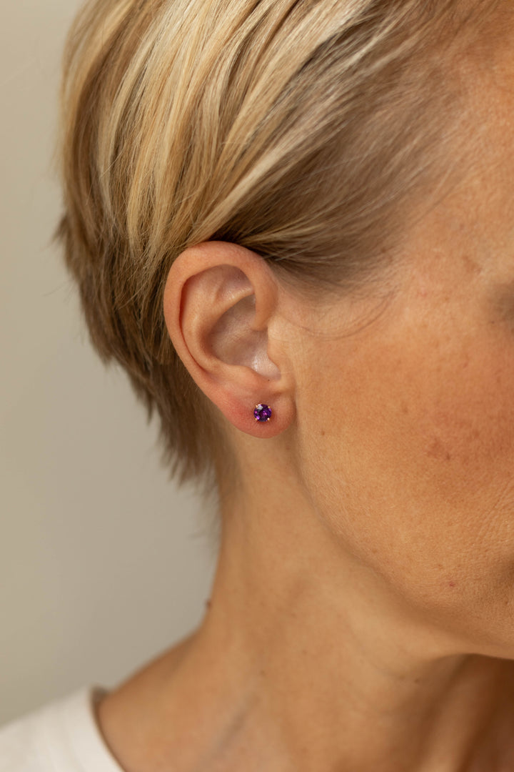 Estate Colored Stone Earrings